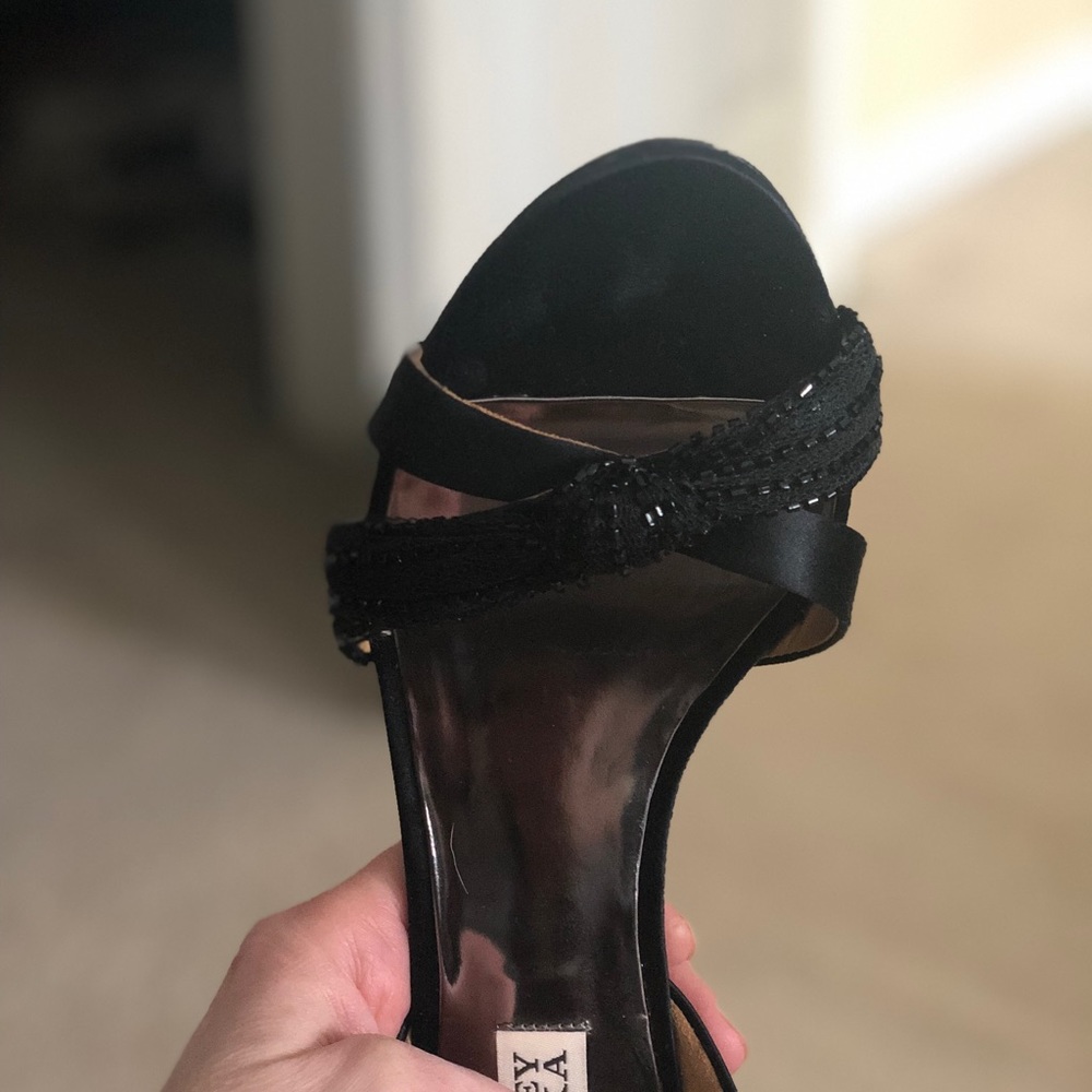Badgley Mischka Ryanne Evening Shoes Sz 8 - Picture 8 of 8